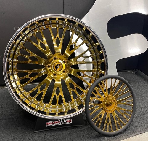 24x9 forgiato 24k gold - 24x9-10,
