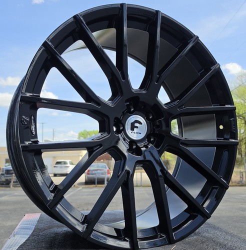 Inch staggered gloss black - 24",